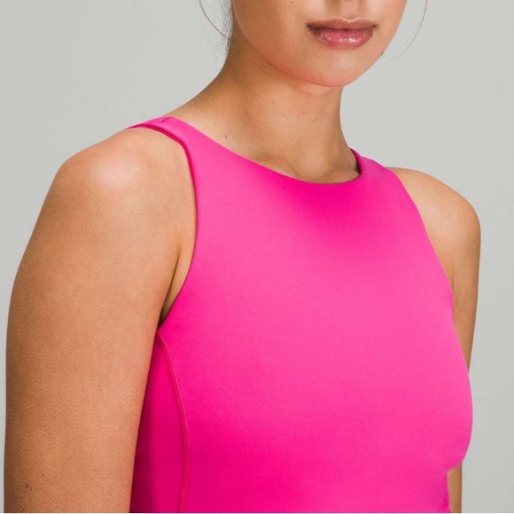 Lululemon SONIC PINK Align High Neck Tank - Picture 3 of 5